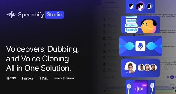 Speechify Studio